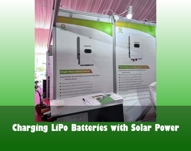 Charging LiPo Batteries with Solar Power